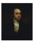 Portrait of English Sculptor, Sir Francis Chantrey (1781-1841), in a Dark Jacket and White Cravat