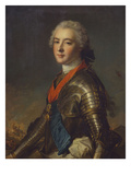 Buy Portrait of Louis-Jean-Marie De Bourbon (1725-1793), Duc De Penthievre in Armour, with the Order... at AllPosters.com