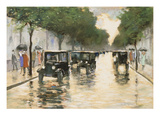 Buy A Berlin Street in the Rain; Berliner Strasse Im Regen at AllPosters.com