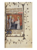 Presentation in the Temple. Book of Hours, Use of Paris, in Latin and French