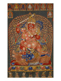 Buy A Fine, and Rare and Important Large Imperial Embroidered Silk Thanka at AllPosters.com