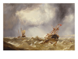 Dismasted in a Storm Off the Kent Coast