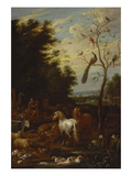 Orpheus Charming the Animals