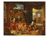 A Miser Garnering Treasure