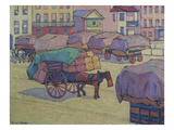 Buy Hay Carts, Cumberland Market at AllPosters.com