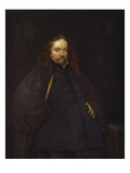 Portrait of an Elderly Man, Small Three-Quarter Length, Wearing Blue Coat a