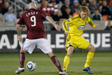 Denver, CO October 28 - Brian Carroll and Conor Casey