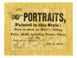 Portraits, Done in This Style….'