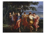 Nymphs Dancing around a Tree