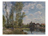 Moret, View of the Loing an Afternoon in May; Moret, Vue Du Loing, Apres-Midi De Mai