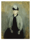Portrait of Ida Ilsted, Aged Twenty-One, Seated Three-Quarter Length