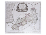 L'Empire Du Japon. from 'Universal Atlas Drawings on the Best Modern Maps';'Atlas Universale…