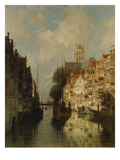 A View of the Voorstraathaven, Dordrecht
