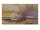 A Paddle-Steamer Leaving Dover Harbour