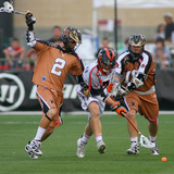 Rochester, NY July 23 - Jordan McBride, Matt Bocklet and Ned Crotty