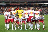 Washington, DC April 21 - Luke Rodgers, Rafael Marquez, Teemu Tainio, Thierry Henry and Tim Ream