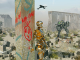 Buy Death, Ruins and Decay Following the Aftermath of a Futuristic War at AllPosters.com