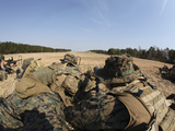 U.S. Marines Participate in a known Distance Sniper Training Course