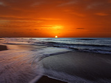 Buy Two Crossing Waves at Sunrise in Miramar, Argentina at AllPosters.com