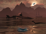Buy Artist's Concept of an Ancient Civilization with Advanced Technology at AllPosters.com