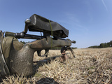 A M40A3 7.62mm Sniper Rifle Sits Ready for Use on the Shooting Range