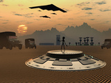 Buy Alien Landings are a Common Occurrence in the Infamous Area 51 at AllPosters.com