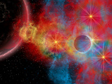 The Remains of a Supernova Give Birth to New Stars