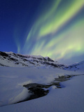 Buy Aurora over Skittendalstinden in Troms County, Norway at AllPosters.com