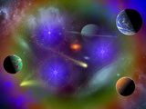 Buy Conceptual Image of a Scene in Outer Space at AllPosters.com