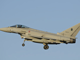 Side View of an Italian Air Force Eurofighter Typhoon