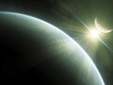 Buy Artist's Concept of Epsilon Eridani, a Possible Habitable Planet at AllPosters.com