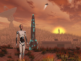 Buy An Area known as Area 51 Testing Out Alien Botany in Desert Conditions at AllPosters.com