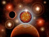 A Cosmic Place Within a Nebula Where Stars and Planets are Born
