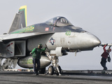 Buy An F/A-18 Super Hornet Is Ready to Launch from a Catapult Aboard USS Harry S. Truman at AllPosters.com