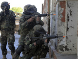 Chilean Marines Participate in a Military Operations and Urban Training Exercise