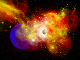A Dying Star Turns Nova as it Blows Itself Apart