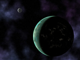 Buy Artist's Concept of How an Extraterrestrial Civilization on an Earth-Like Planet Might Look at AllPosters.com