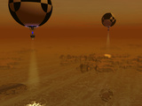 A Pair of Balloon-Borne Probes Leisurely Survey the Surface of Titan