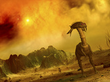 Artist's Concept of an Alien Planet Photographic Print