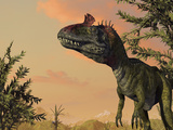 Buy Artist's Concept of Cryolophosaurus at AllPosters.com