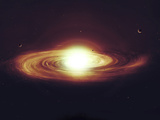Buy Implosion of a Sun with Visible Solar System and Planets at AllPosters.com