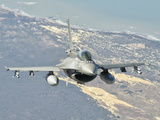 A Chilean Air Force F-6D Block 50 over Brazil