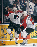 Jeremy Reonick Game Winning Goal Celebration Vertical Photo