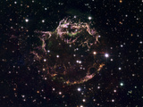 Buy A Detailed View at the Tattered Remains of a Supernova Explosion known as Cassiopeia A at AllPosters.com