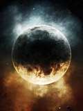 A Rare Planet Surrounded by a Cloud of Plasmatic Nitrogen and Flames