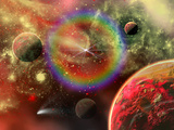 Buy Artist's Concept Illustrating the Cosmic Beauty of the Universe at AllPosters.com