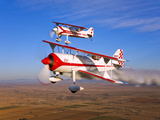 Buy Two Pitts Model 12 Aircraft in Flight at AllPosters.com