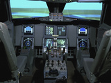 Buy Interior View of an Aircraft Flight Simulator at AllPosters.com