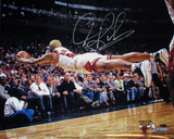 Buy Dennis Rodman Autographed Chicago Bulls Dive For Loose Ball Horizontal Photograph at AllPosters.com