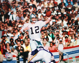 Ken Stabler Autographed Oakland Raiders Action Photograph